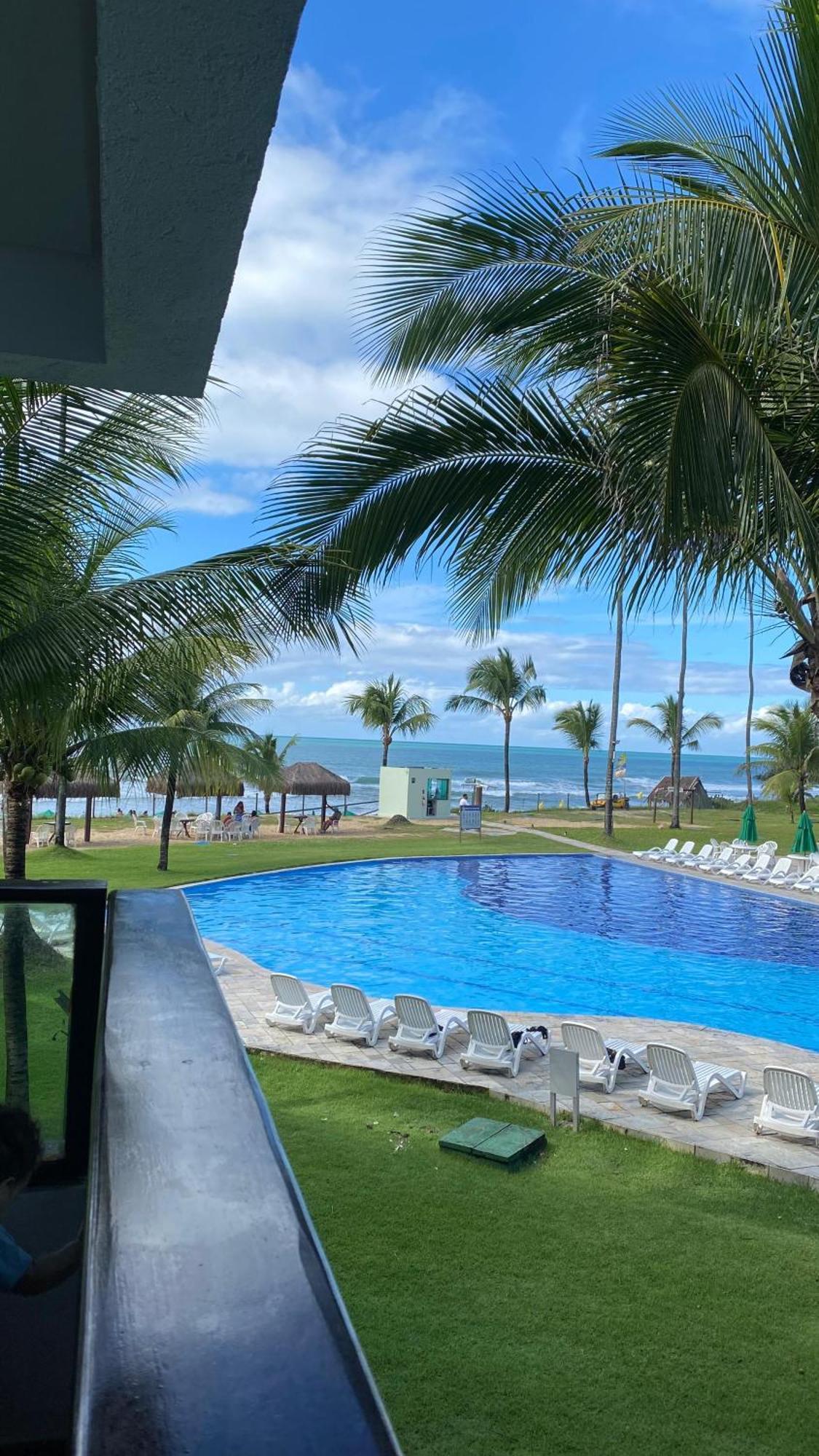 Ancorar 1205-Beira-Mar:Vista Para O Mar E Piscina! Pôrto das Galinhas Exterior foto